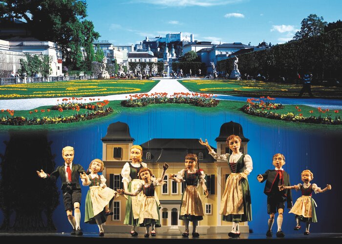 Szene aus The Sound of Music © Salzburger Marionettentheater