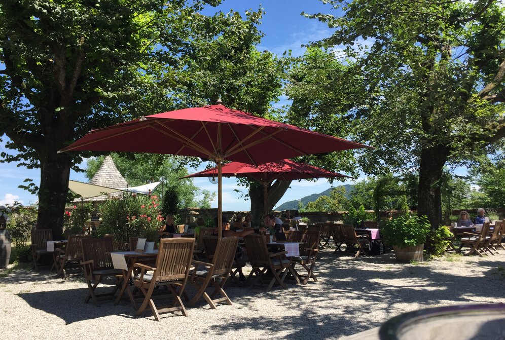 Gastgarten für den Tag der Erstkommunion