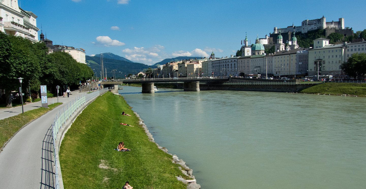 Baustellenfreier Sommer in der Salzburger Altstadt (Foto Luigi Caputo)