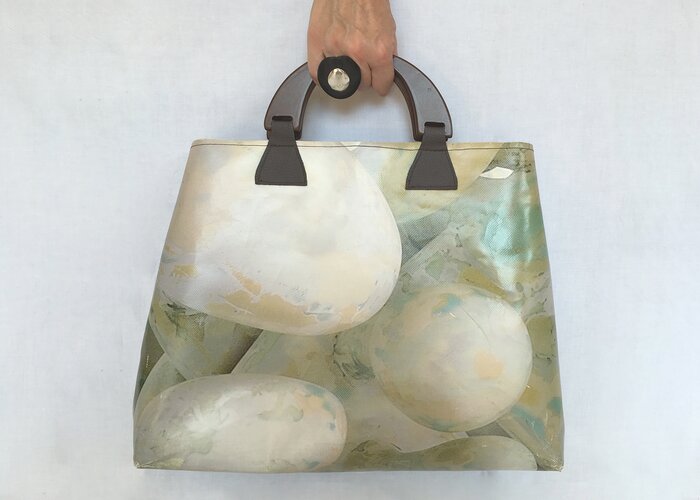 Kunst "to Go", Tasche/Cragg: Das Lichtwerk; Foto: Lichtwerk