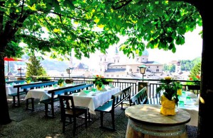 Essen mit Aussicht: Stieglkeller