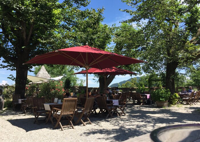 Gastgarten für den Tag der Erstkommunion