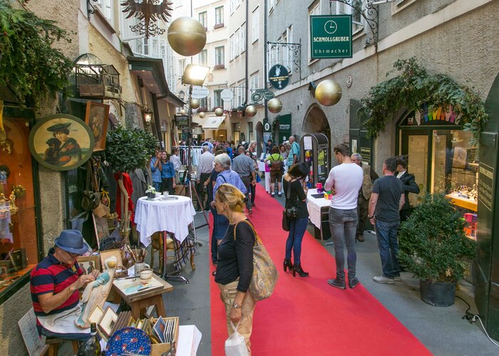 Gassenmarkt Goldgasse (Foto Andreas Kolarik)