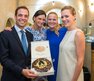 Costàn Eghiazarian, Angelique Lassiwe (Hotel Sacher), Lidwine Clary und Aldringen, Birgit Tomka (Foto Andreas Kolarik/Leo)
