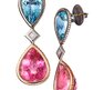 AENEA Atelier Salzburg: Candy-Earrings Aquamarin Pink Tourmaline (Foto Mischa Nawrata)