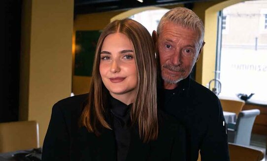 Andreas Kaiblinger mit Tochter | © Esszimer Salzburg Andreas Kaiblinger