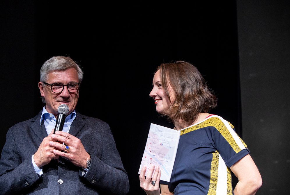 Eröffnung mit Bürgermeister DI Harald Preuner und Intendantin Tina Heine | © Andreas Kolarik