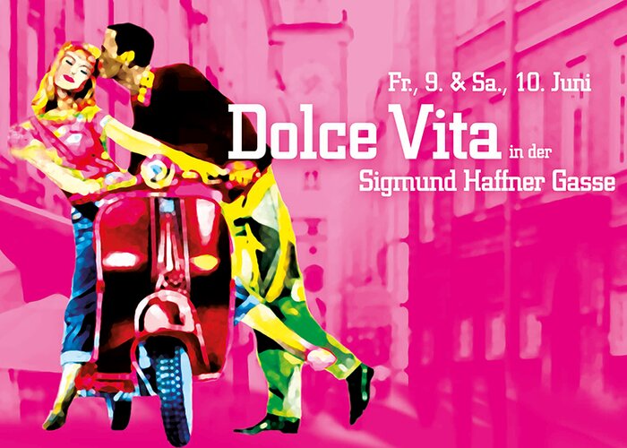 Dolce Vita in der Sigmund-Haffner-Gasse