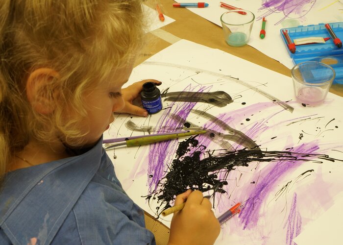 Kinderprogramm in den Semesterferien (Foto Museum der Moderne Salzburg)