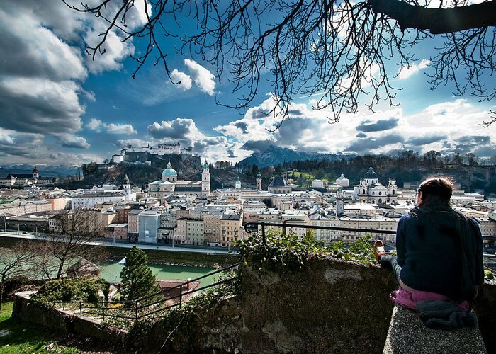 Ausblick vom Kapuzinerberg