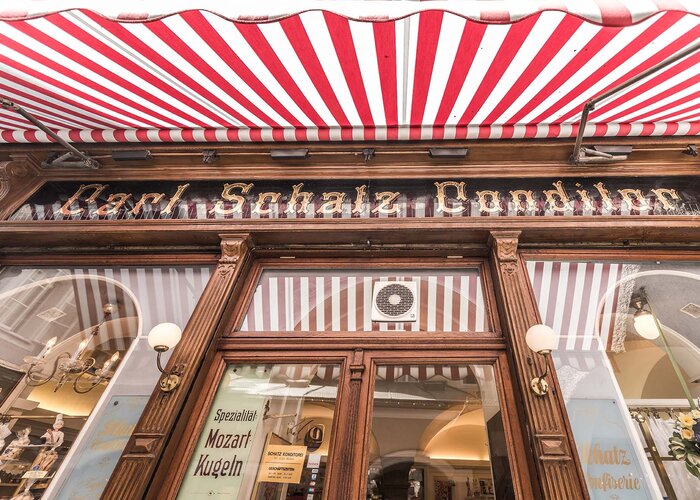 Eis-Spezialitäten der Salzburger Altstadt