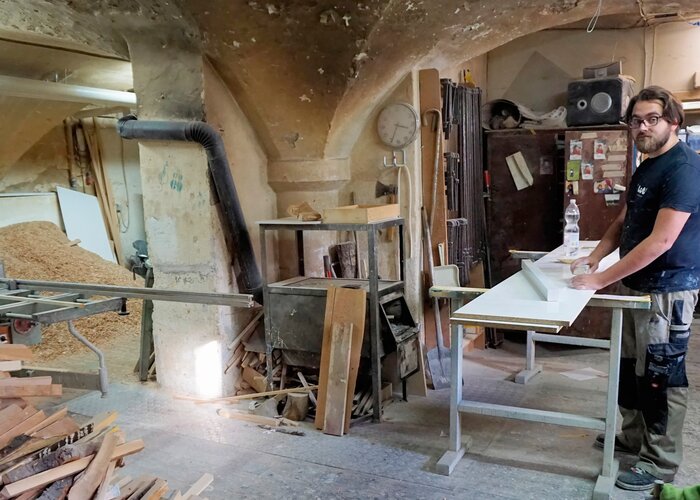 Traditionelles Handwerk vorgestellt: Tischler Harald Pabinger im Interview (c) Wilfried Kropp