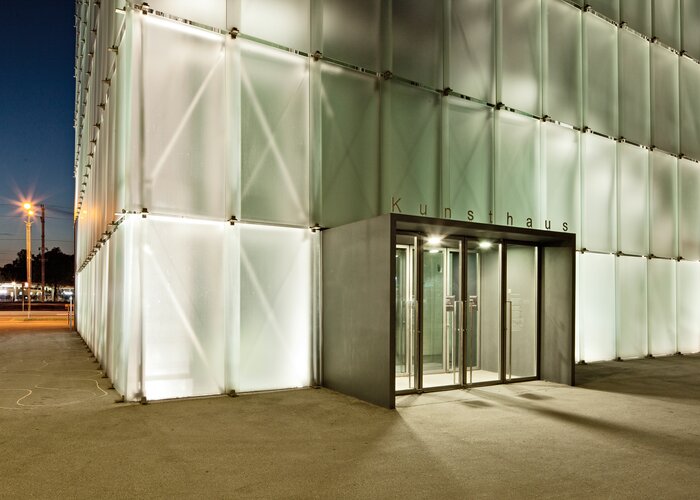 Baukunst Kunsthaus Bregenz, Foto: Matthias Weissengruber © Kunsthaus Bregenz / Architekt Peter Zumthor