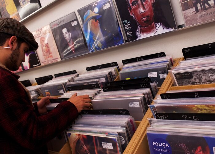 Schallplatten in Salzburg (Foto musikladen, Salzburg)