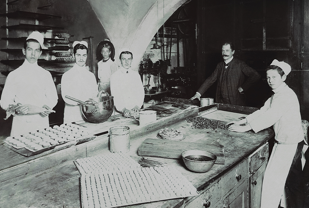 Historische Aufnahme der Konditorei Fürst | © Cafe-Konditorei Fürst