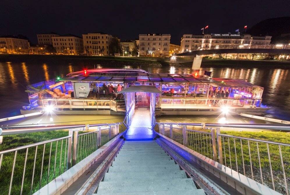 Die Inselbar an der Salzach | © SalzburgHighlights.com