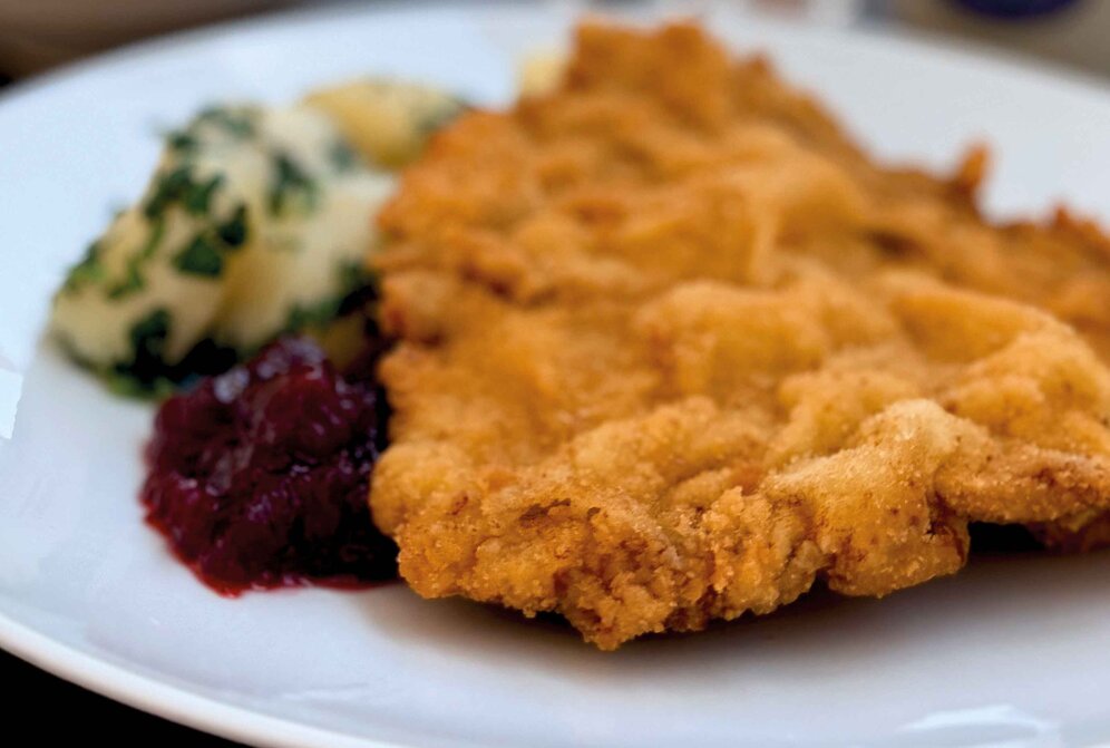 Schnitzel und Kartoffeln | © Felleis und Knittelfelder 
