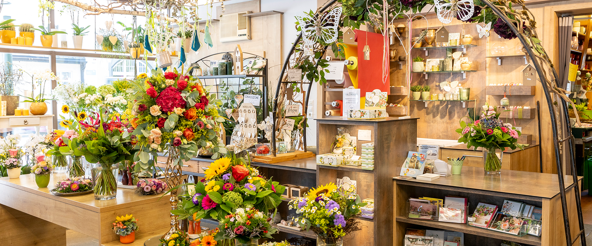 Innenfoto des Blumengeschäfts Neuhauser | © Andreas Kolarik