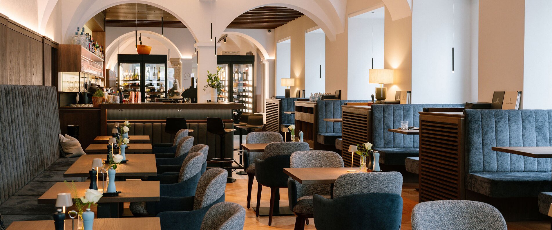 Innenraum der Brasserie | © Andreas Kolarik