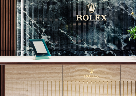 Innenansicht des Geschäfts Rolex Boutique Dallinger | © Moritz Orgler