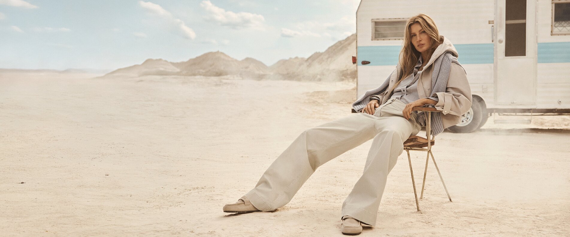 Ein Model präsentiert die neue Kollektion von Marc O´Polo Austria | © Marc O´Polo