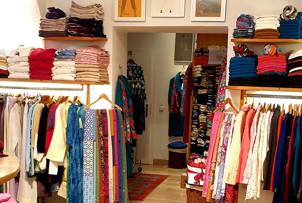 Innenaufnahme des Geschäfts Naturmode Eberlin | © Naturmode Eberlin