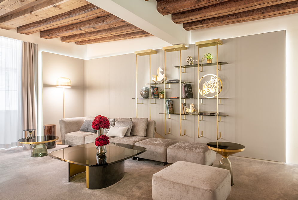 Innenaufnahme der OMEGA Boutique Salzburg | © OMEGA