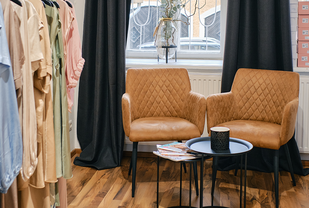 Ambiente im Geschäft Perfect Moda | © Siegrid Cain Fotography