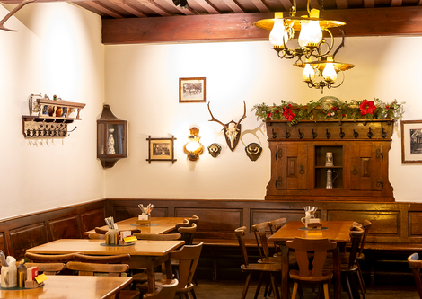 Innenaufnahme des Gasthofs Zum Wilden Mann | © Andreas Kolarik