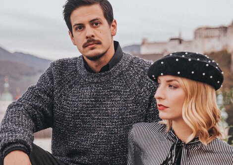 Altstadt Schaufenster in Salzburg