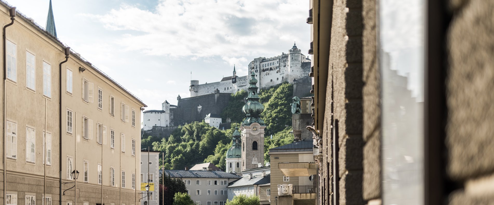 Anreise in die Altstadt Salzburg