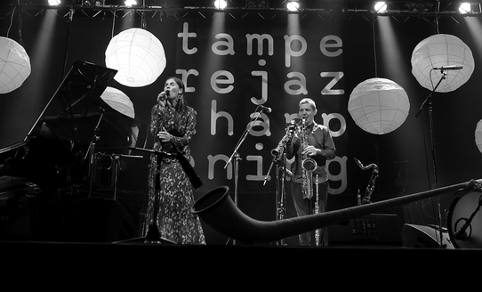 Foto von Filippa Gojo, David helbock, Johannes Bär und Andreas Broger | © MAARIT KYTÖHARJU