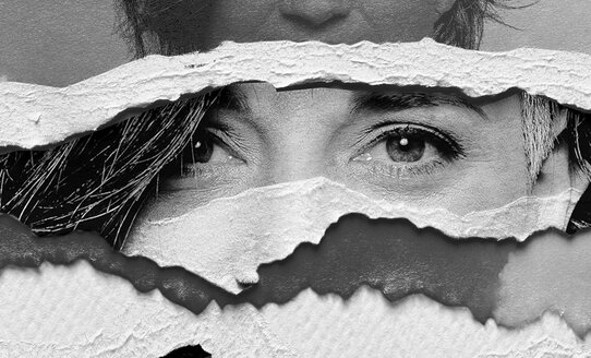 Kunstfoto der Musikerin Zsófia Boros | © Bernd Alfanz, Artwork @Jan Juhaniak