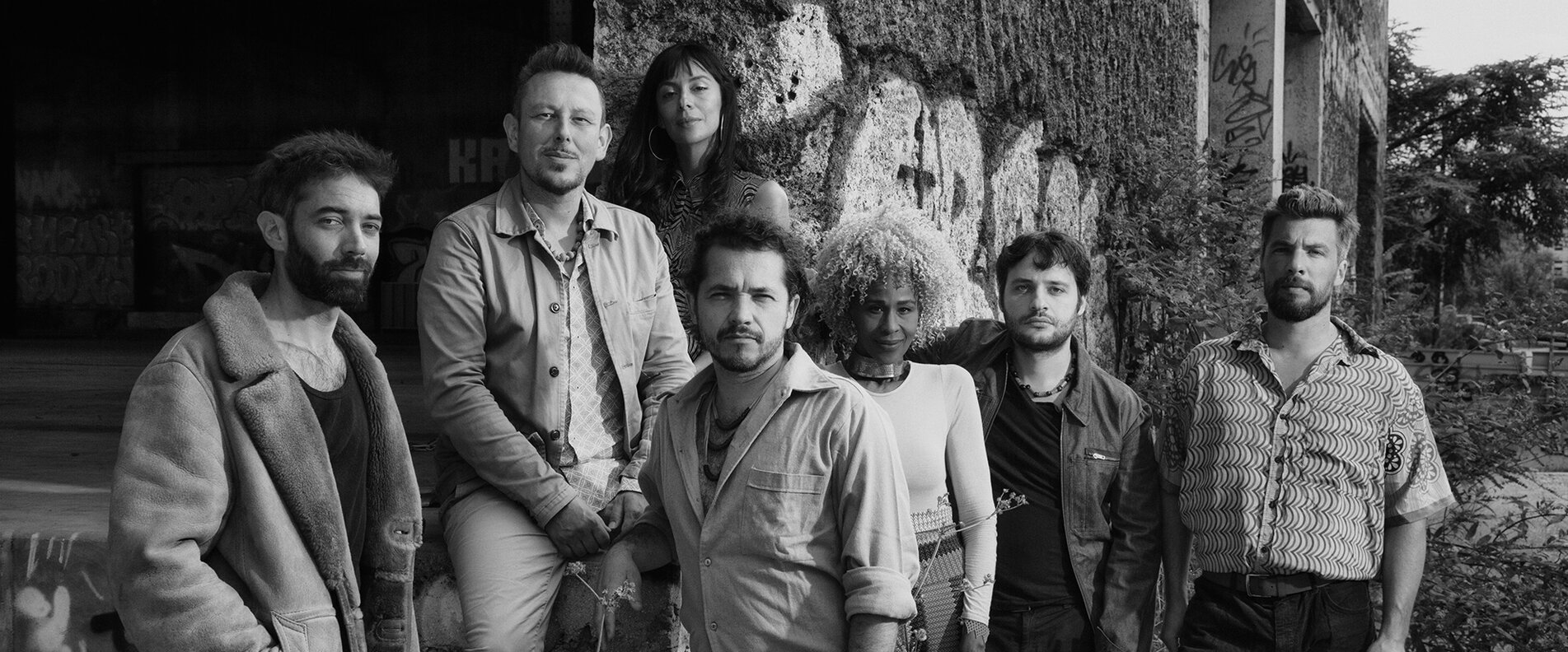 Fotos der Musiker:innen der Band Pampelé | © Eric Meurice