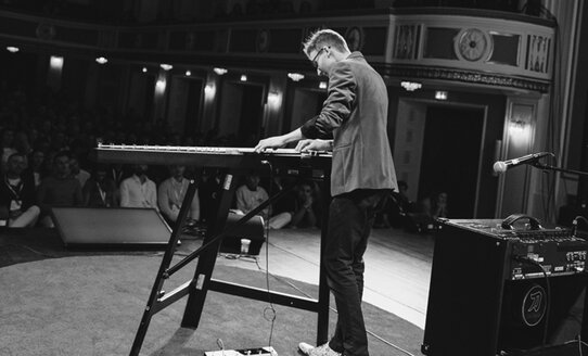 Foto  von den Musikern Fabian Schumann, Guillermo Martinez und Klaus Kircher | © Fabian Schumann