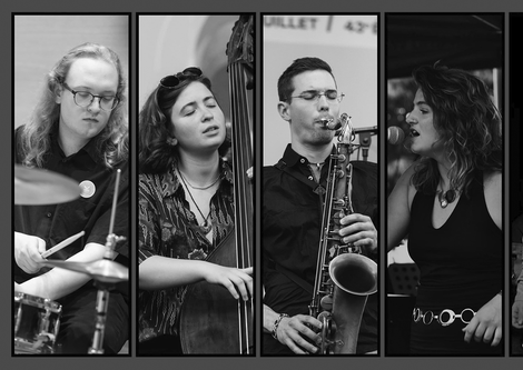 Fotos einiger Bandmitglieder von Blue Moss | © Blue Moss