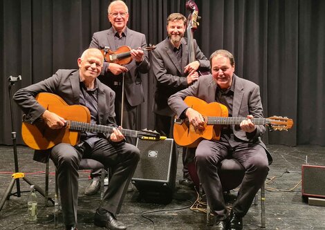 Ein musikalisches Quartett | © Django Partie