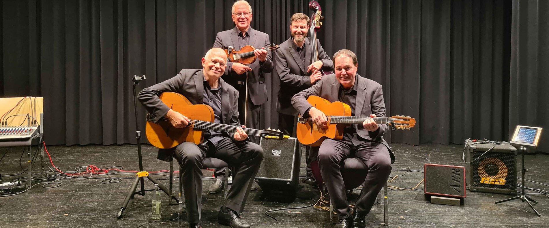 Ein musikalisches Quartett | © Django Partie