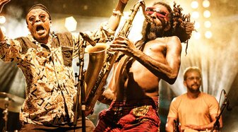 Eine Jazzband auf der Bühne | © Alain Cachat