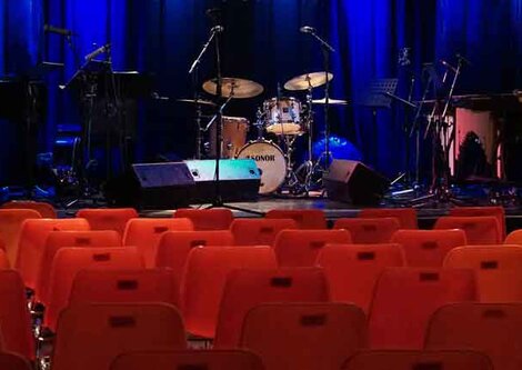 Eine Bühne für ein Jazz-Konzert | © Markus Lackinger