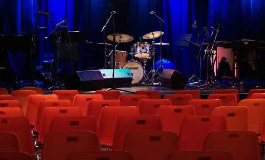 Eine Bühne für ein Jazz-Konzert | © Markus Lackinger