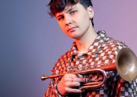 Lorenz Widauer mit seiner Trompete | © Victoria Nazarova