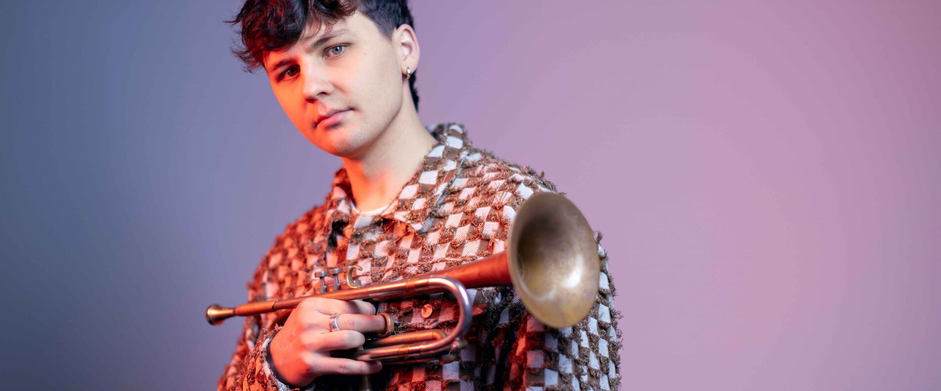 Lorenz Widauer mit seiner Trompete | © Victoria Nazarova