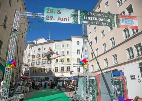 Altstadtfest Linzer Gasse | © Altstadt Verband Salzburg / Wildbild