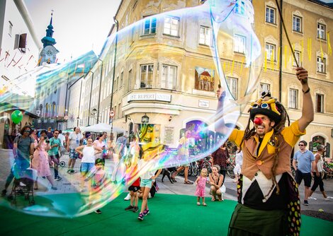 Altstadtfest Linzer Gasse | © Altstadt Verband Salzburg / Wildbild
