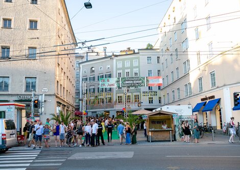 Altstadtfest Linzer Gasse | © Altstadt Verband Salzburg / Wildbild