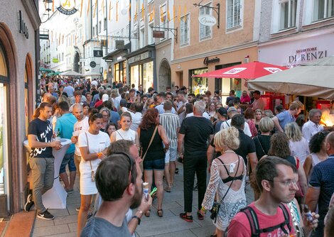 Altstadtfest Linzer Gasse | © Altstadt Verband Salzburg / Wildbild