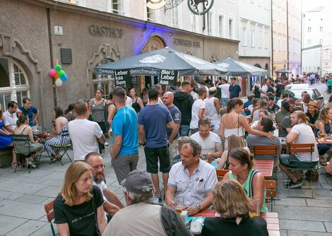 Altstadtfest Linzer Gasse | © Altstadt Verband Salzburg / Wildbild