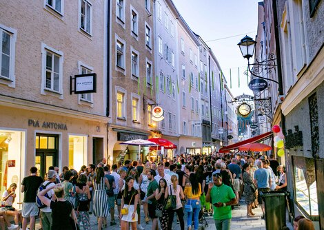 Altstadtfest Linzer Gasse | © Altstadt Verband Salzburg / Wildbild