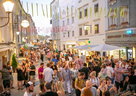 Altstadtfest Linzer Gasse | © Altstadt Verband Salzburg / Wildbild
